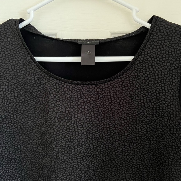 ANN TAYLOR BLACK TOP - Picture 2 of 3